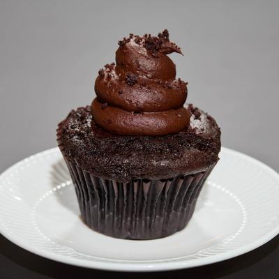 Double Chocolate Cupcake.