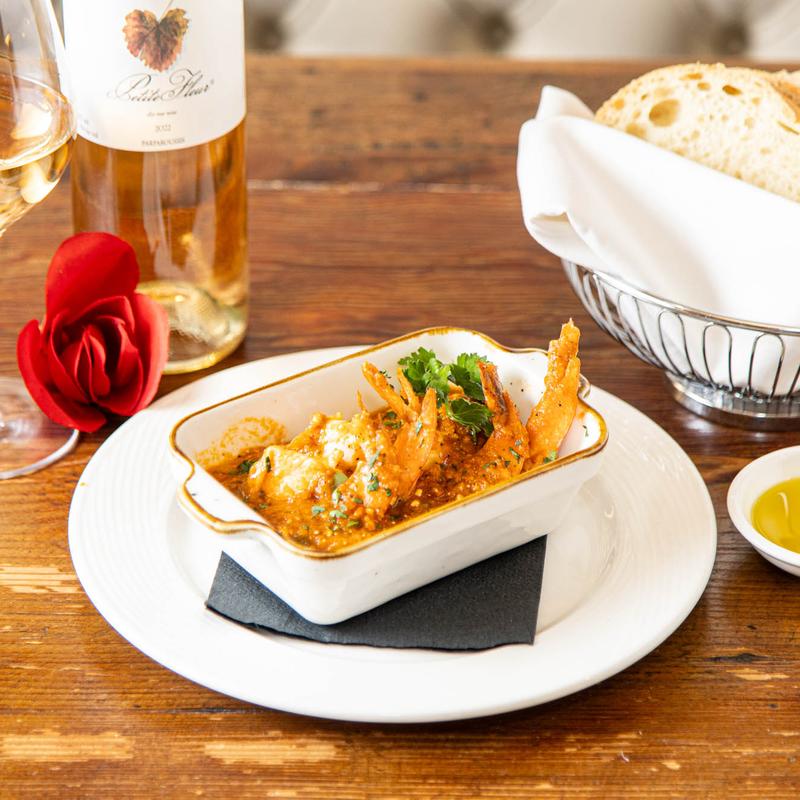 Garides Saganaki photo