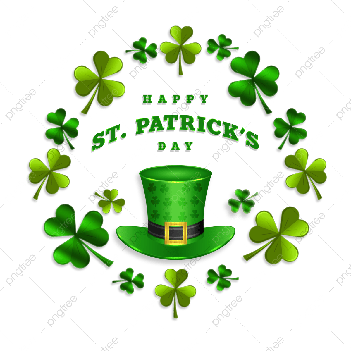 Happy St Patricks Day Logo