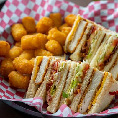 Club Sandwich served