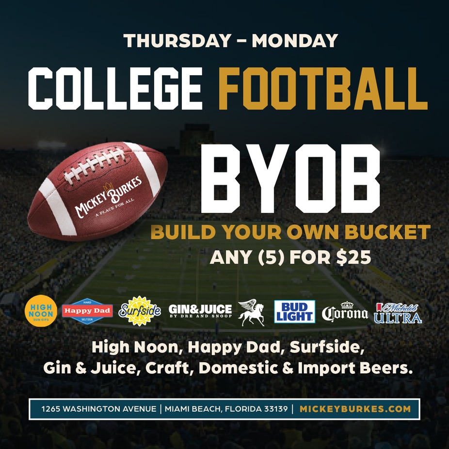 College Football BYOB event photo