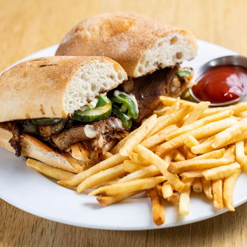 menu item 8 of 14, Marinated Pork Banh Mi