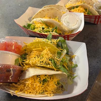 $1 Hard Shell Beef Taco.