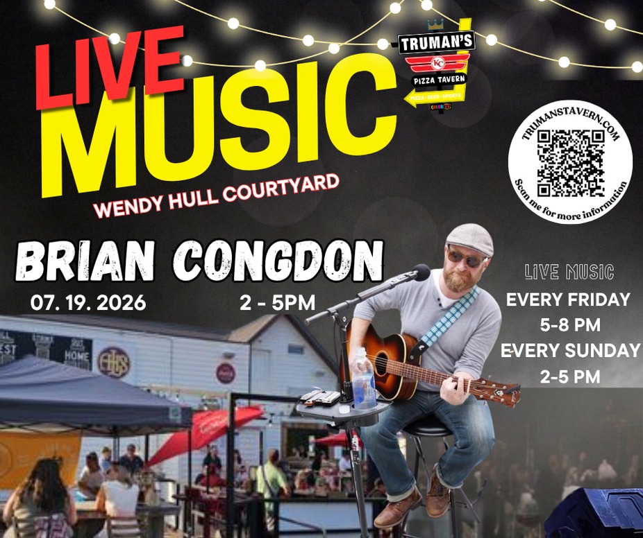 Live Music: Brian Congdon (Change to Schedule) event photo