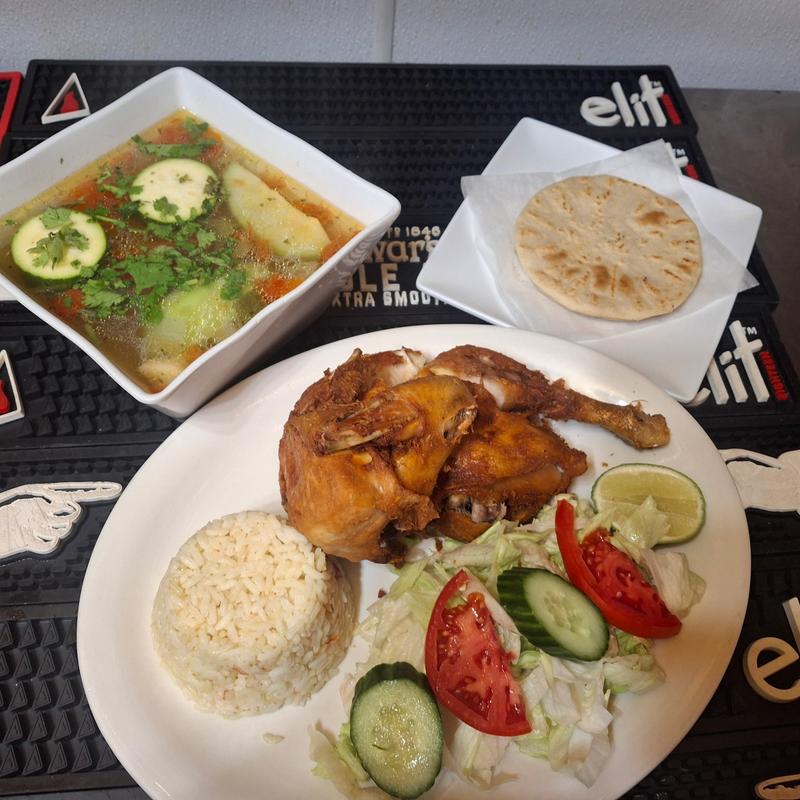 menu item 17 of 26, Sopa de Pollo