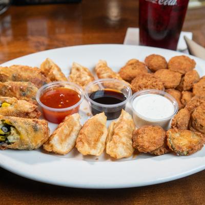 Sampler platter.
