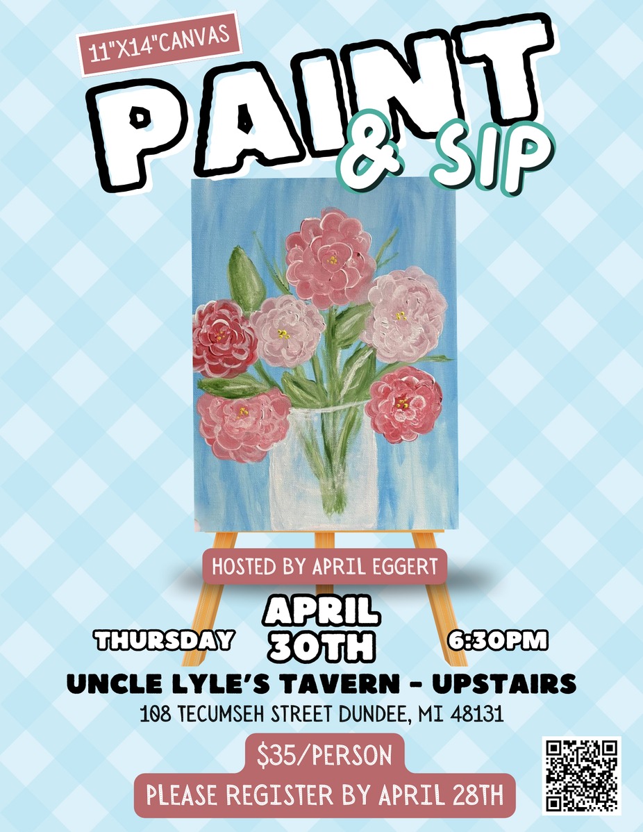 Paint & Sip Party! event photo