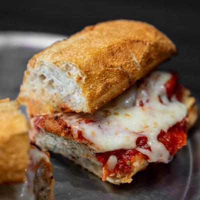 Chicken Parmesan Hero.