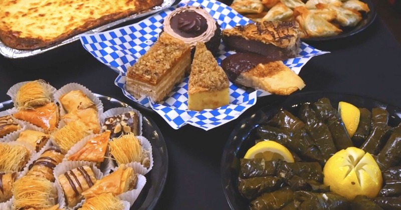 Assorted desserts