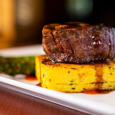 Filet pork tenderloin, closeup
