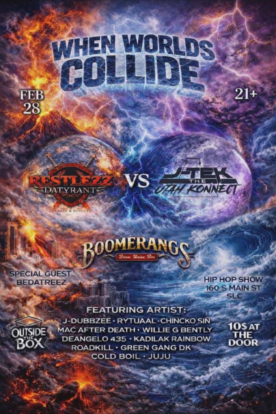 When Worlds Collide event photo