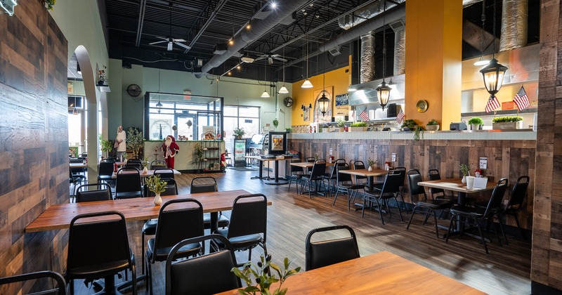 Interior, seating area