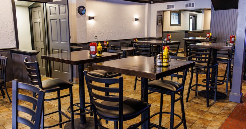 Tables ready for guests