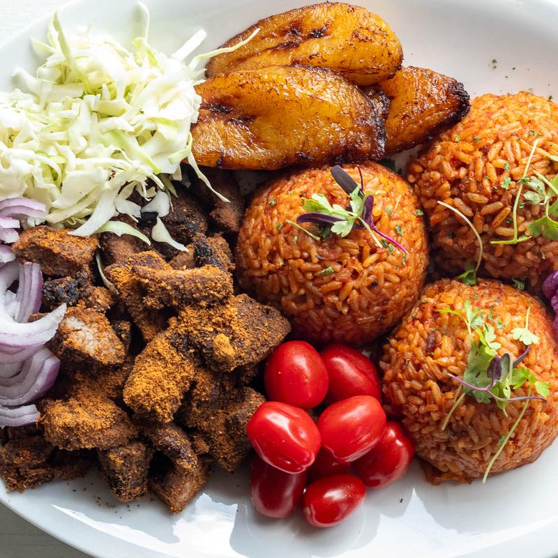 Beef Suya Meal photo