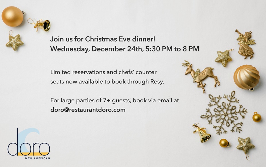 Doro's 2025 Christmas Eve Dinner event photo