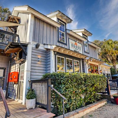 The restaurant building.