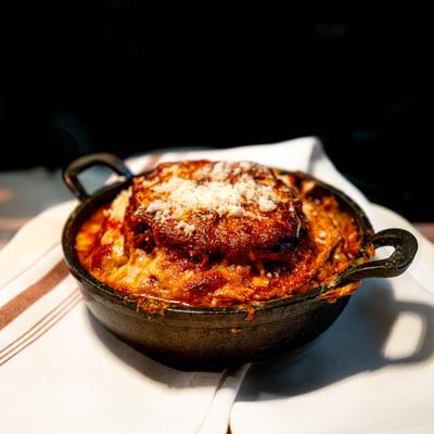 Lasagna Con Ragu Di Carne.