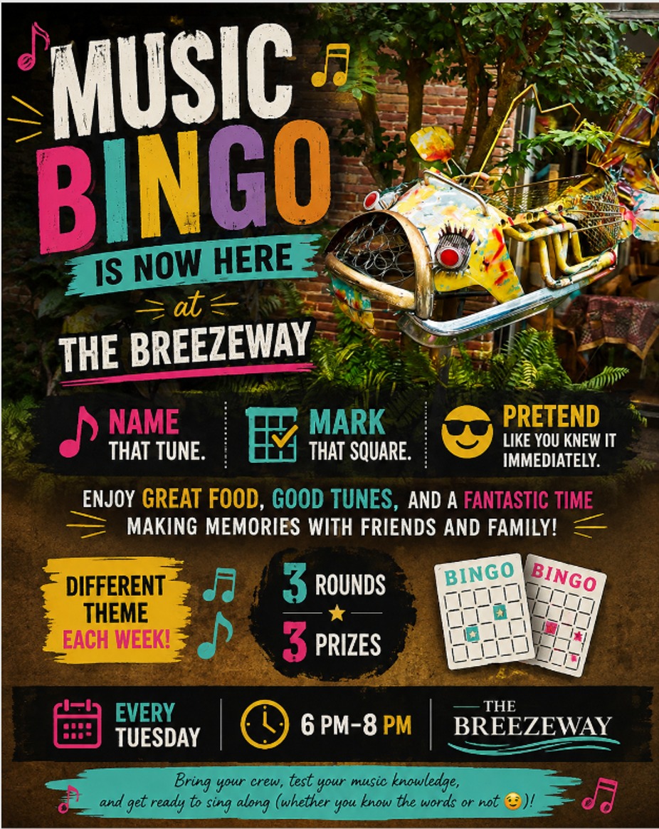 MUSIC BINGO event photo