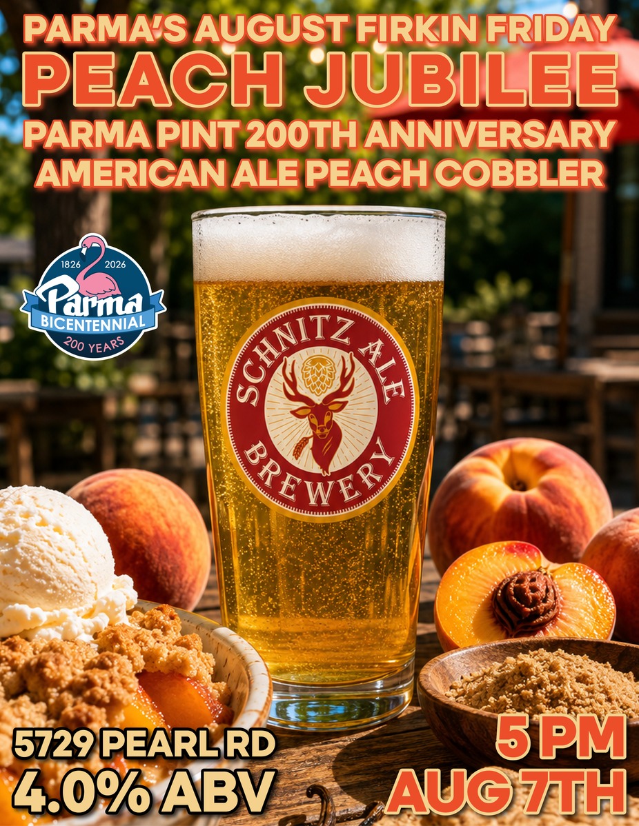 Parma's August Firkin Friday: Peach Jubilee event photo