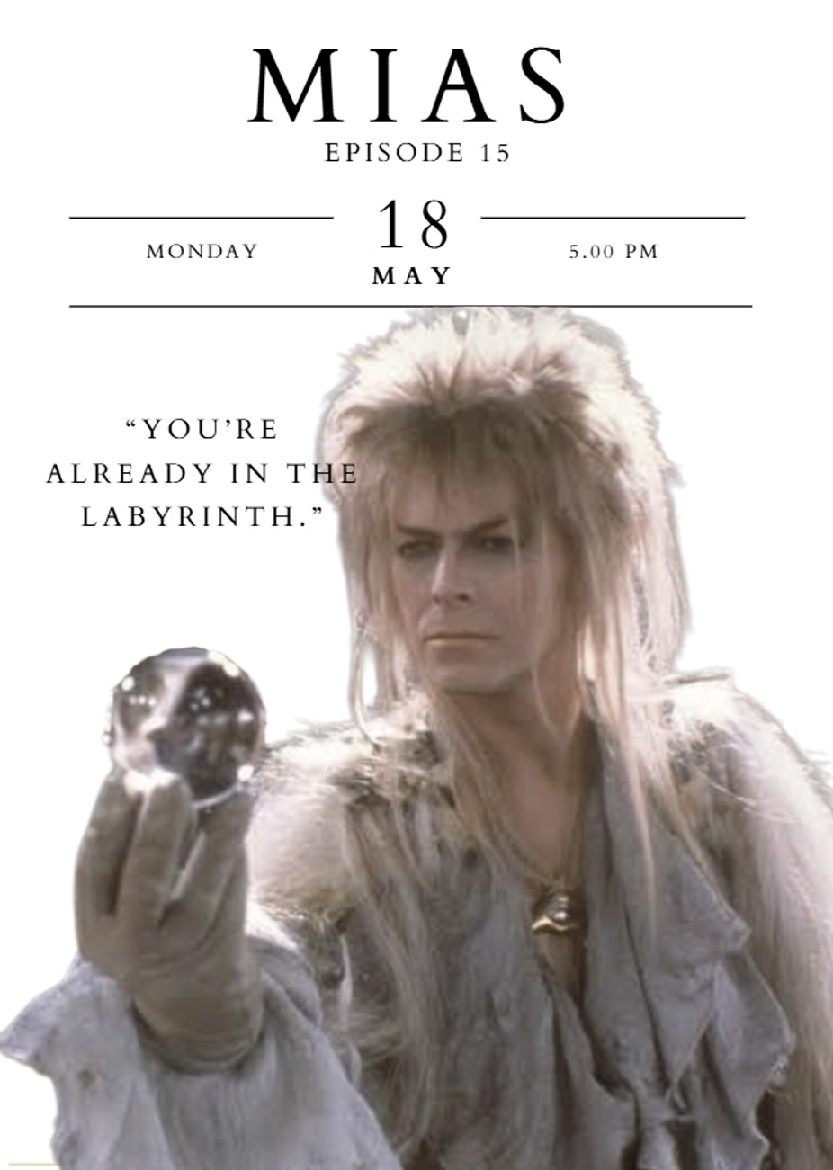 Episode 15: Labyrinth. event photo