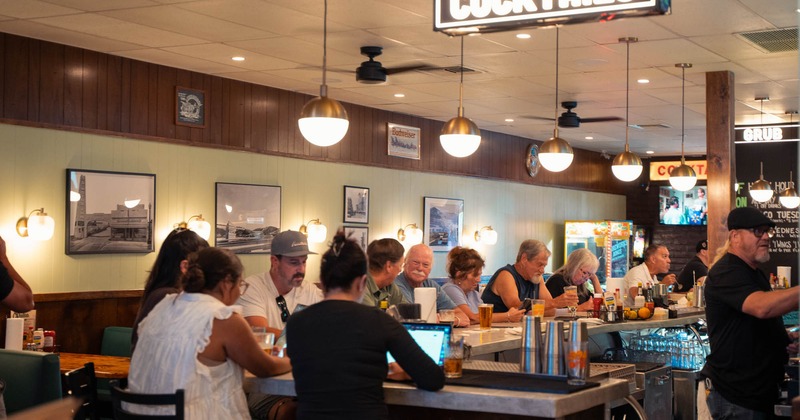 Lots of guests at the venue