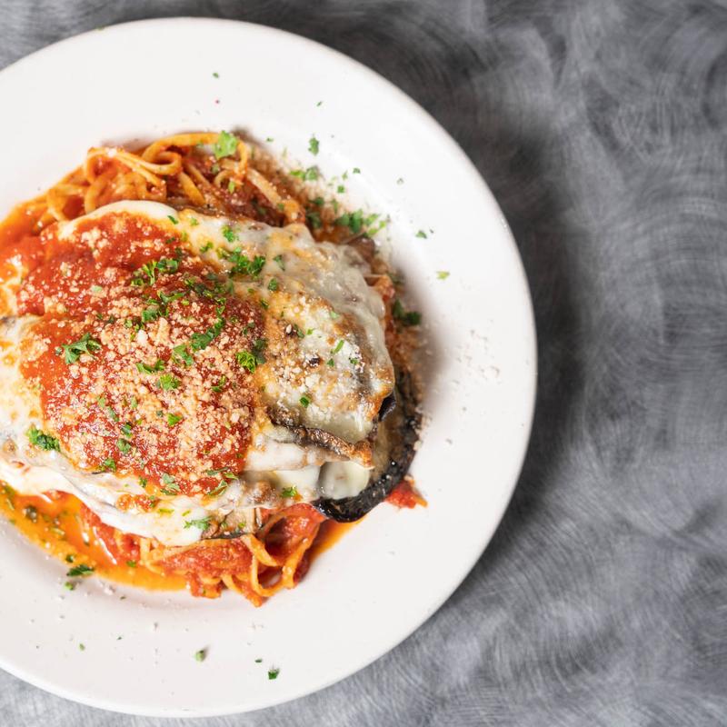 Chicken or Eggplant Parmesan photo