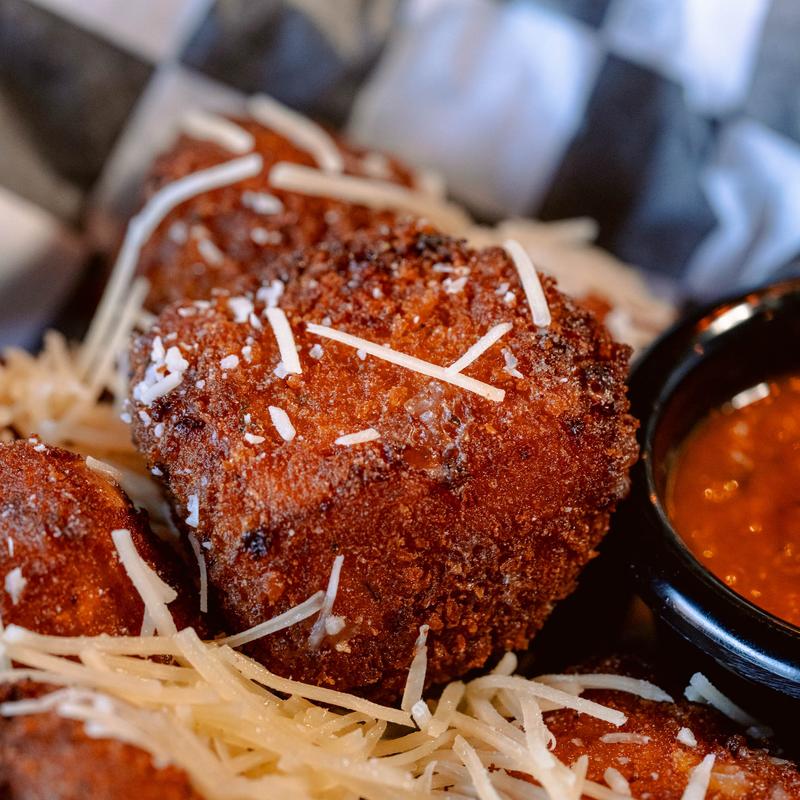 Fried Mac N Cheese Squares photo