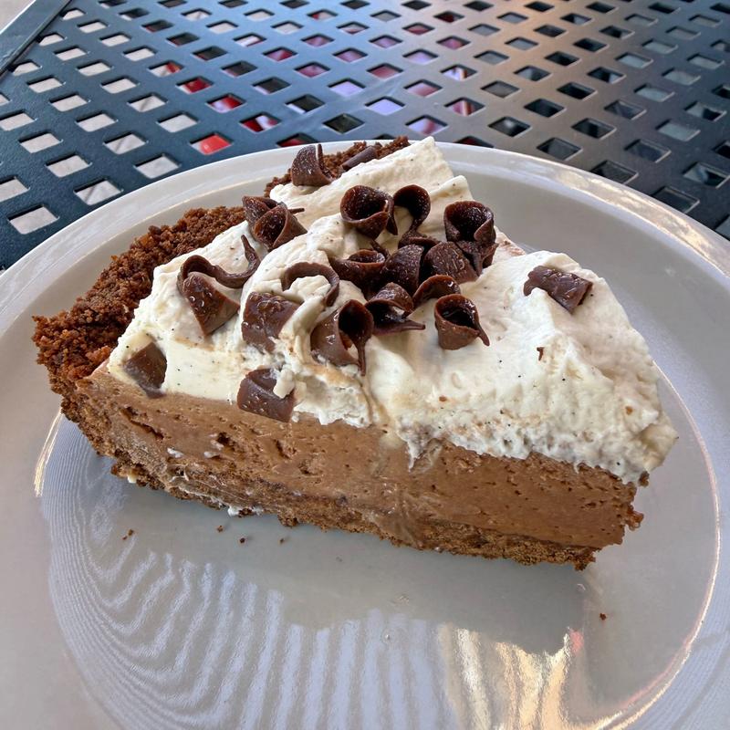 menu item 43 of 158, Bang! Bang! French silk pie