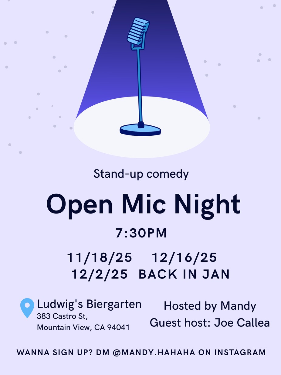 Open Mic Standup Comedy event photo