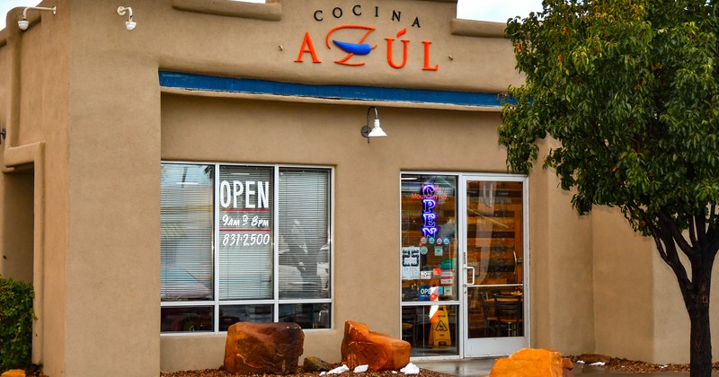 Exterior, front view to restaurant