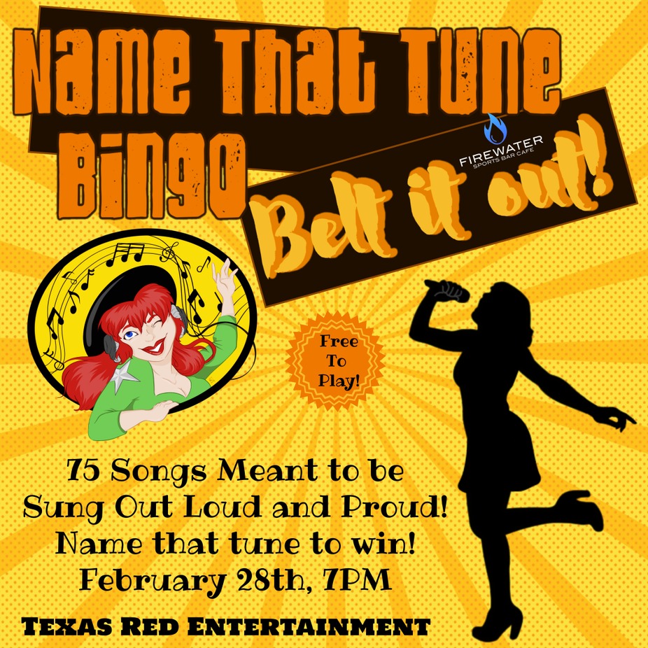 Name That Tune Bingo Trivia event photo