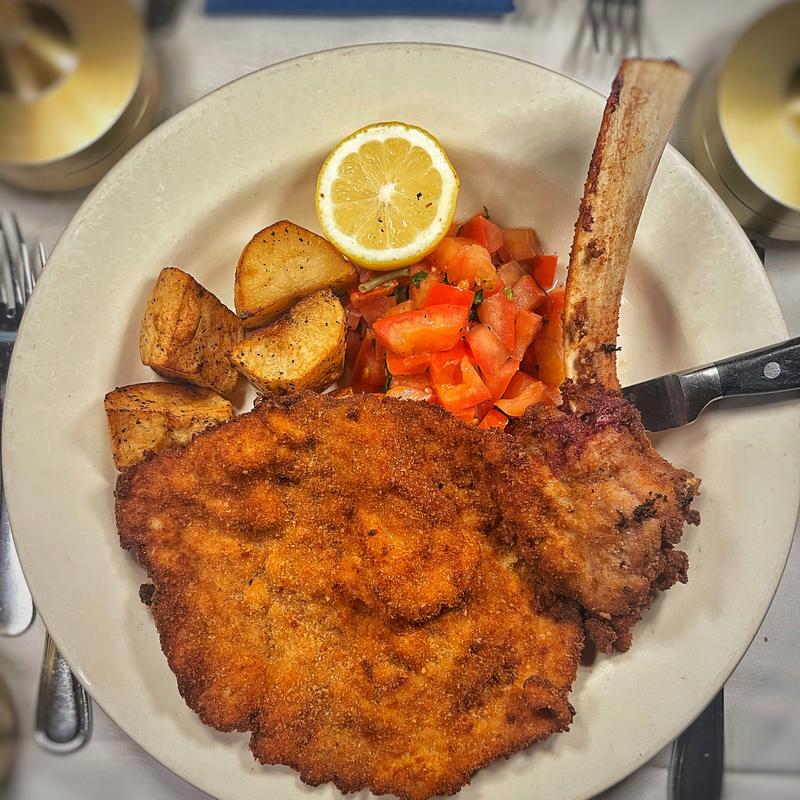 Veal Chop Milanese (natural veal) photo