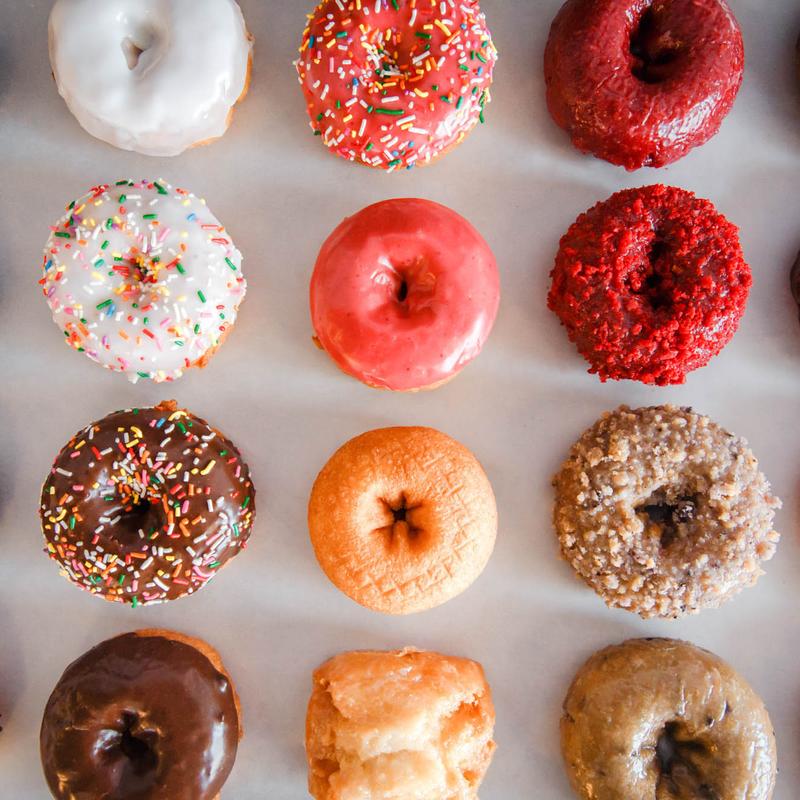 Dozen Cake Donuts photo