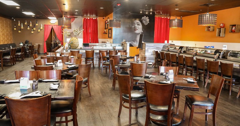 Interior, seating area