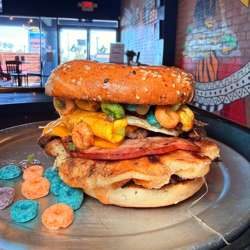 April Burger of the Month - Cereal Killer photo