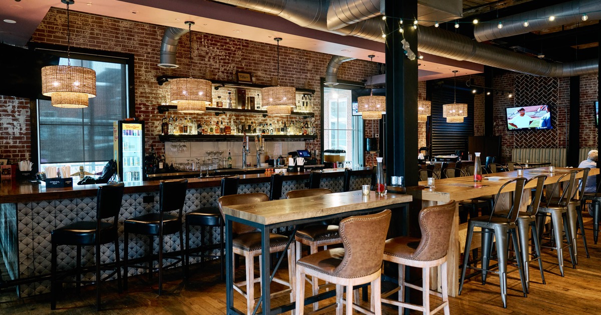 Interior, main dining area
