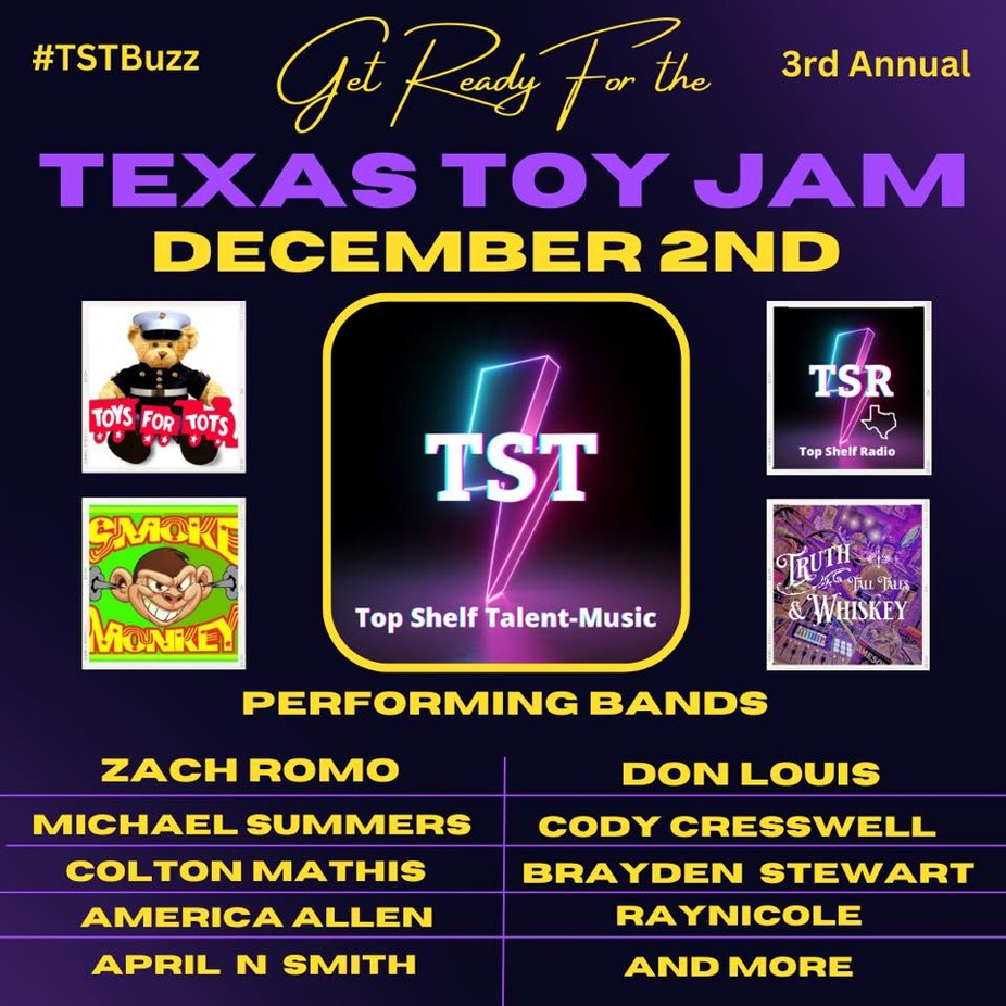 Top Shelf Talent’s Texas Toy Jam event photo