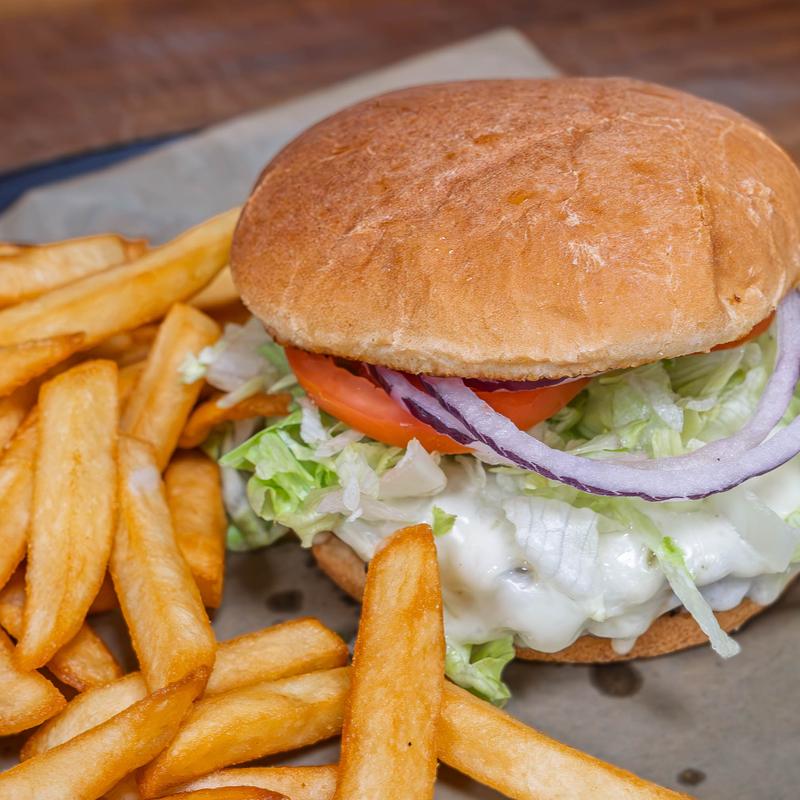 menu item 6 of 13, California Cheeseburger