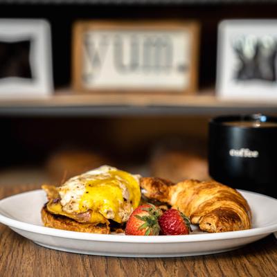 Belly Buster  breakfast sandwich