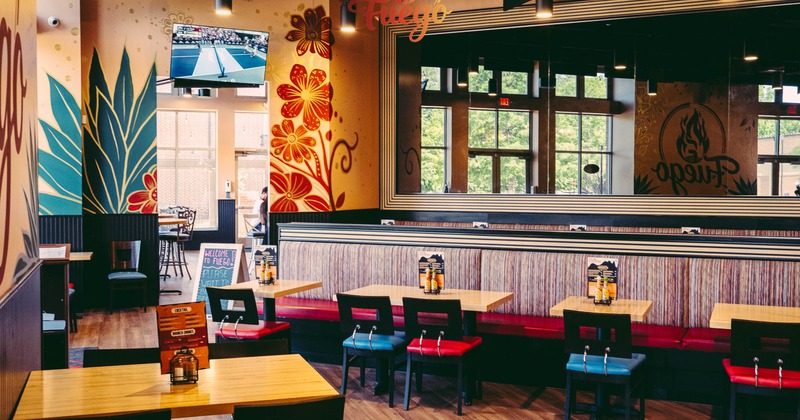 Interior, seating area