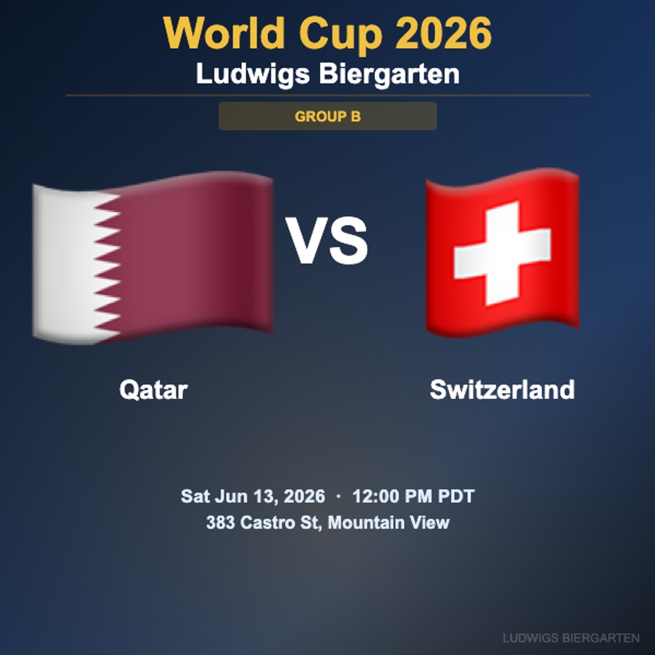 World Cup 2026: Qatar vs Switzerland | Group B event photo