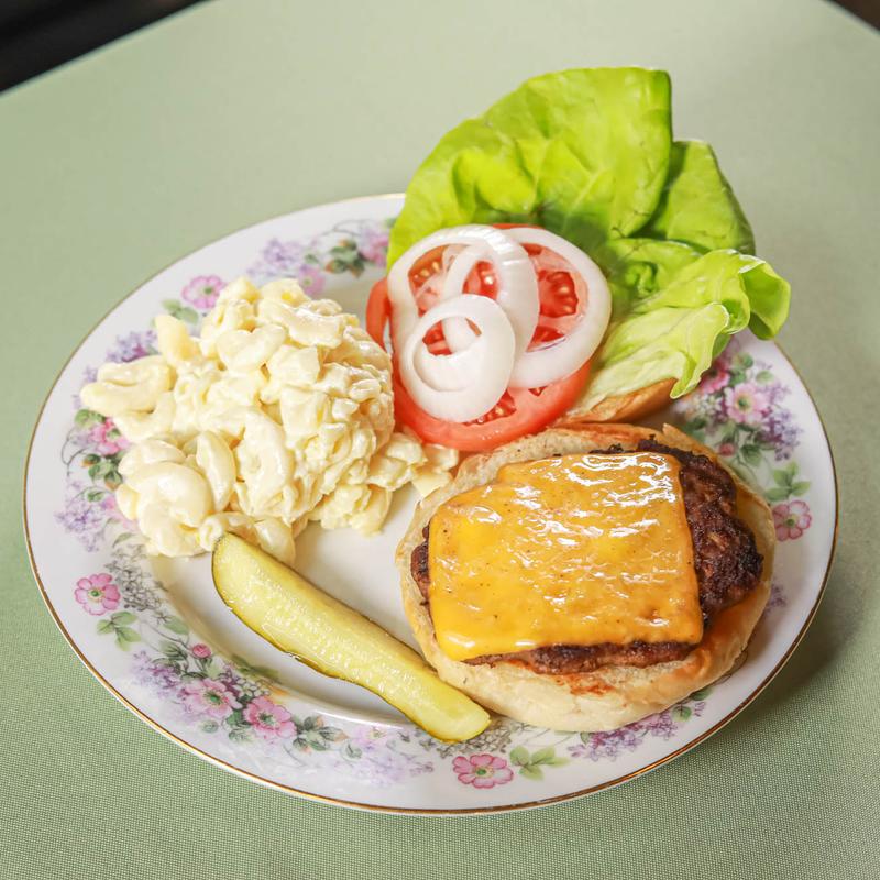 menu item 5 of 10, American Burger