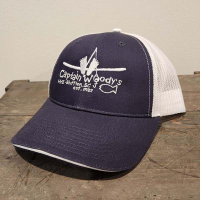 Baseball Hat Black/White photo