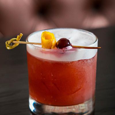 Purple Rain cocktail.