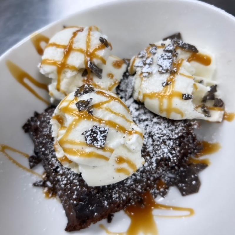 Brownie & Ice Cream photo