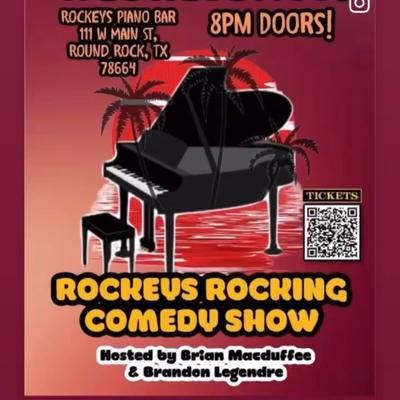 Rockeys Rocking Comedy Show flyer.