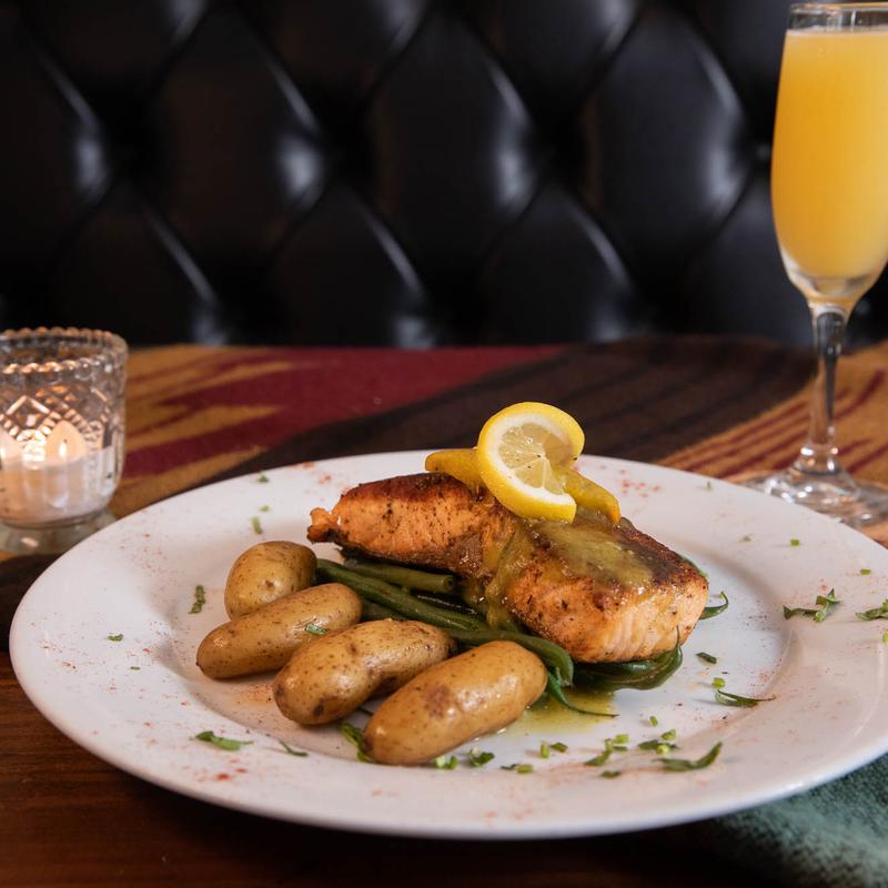 Crispy Skin Scottish Salmon photo