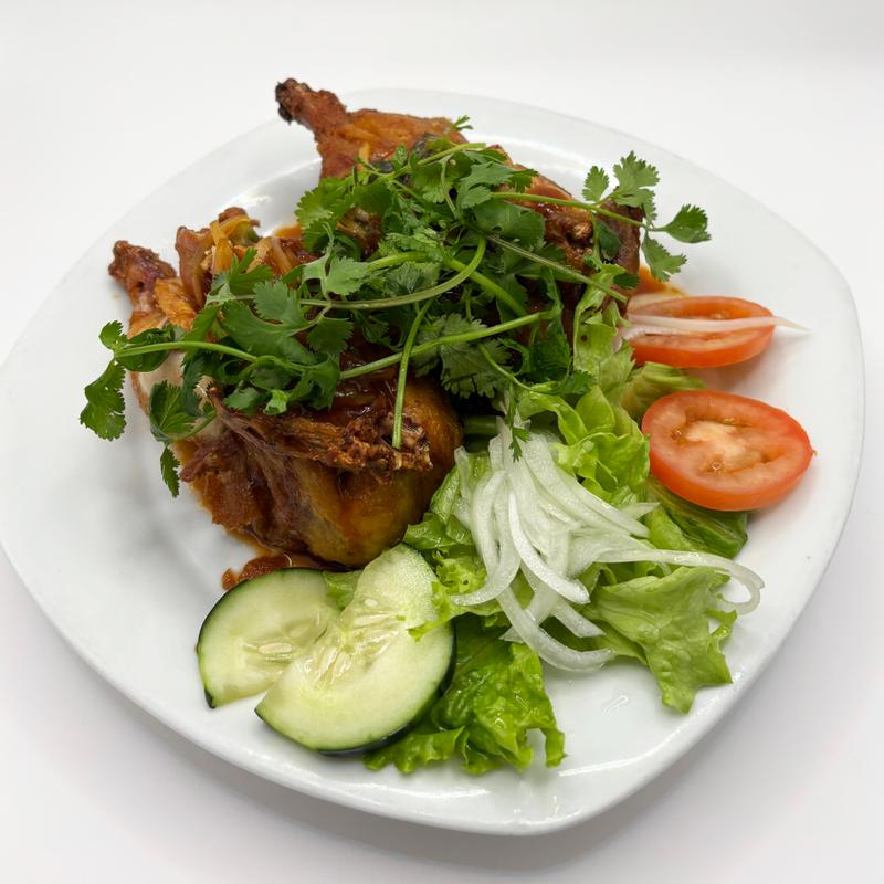 menu item 1 of 17, 1. Cornish Game Hen “Le Bambou”
