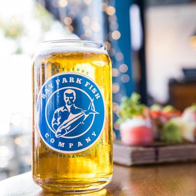 A mug of draft beer closeup
