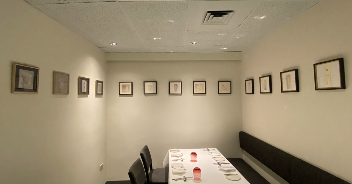 art room at Margotto Hawaii, french and italian artist, enjoy our private dining room